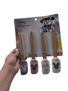 Disney 4pk Silicone Spatulas